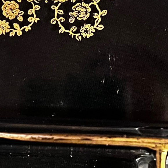 Glastonbury Lotus Crystal Rose Bud Relish Tray - Picture 6 of 7